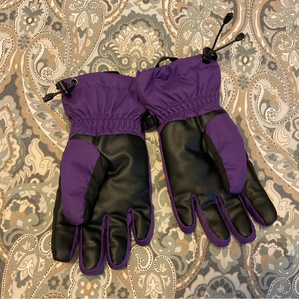 New The North Face Montana Futurelight Ski Touchscreen Gloves Youth Sz Large